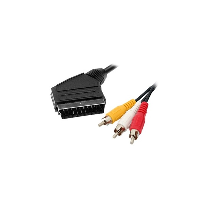 Καλώδιο 1.5M Scart To 3RCA Cable 