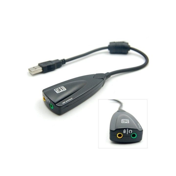 Κάρτα ήχου USB 7,1 Steel Series 5H V2 USB 7.1 Channel Sound Adapter External SOUND CARD 