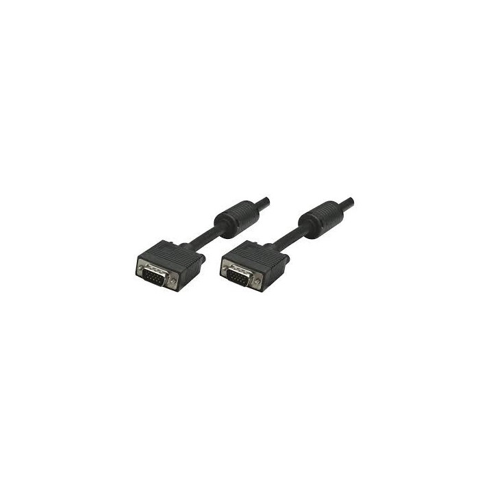  Προέκταση Vga  M/M 5 Μέτρα Mediarange Μαύρο