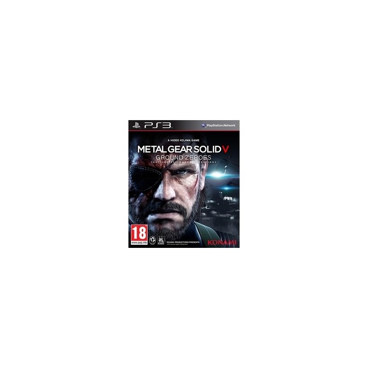 Metal Gear Solid V Ground Zeroes PS3 GAMES