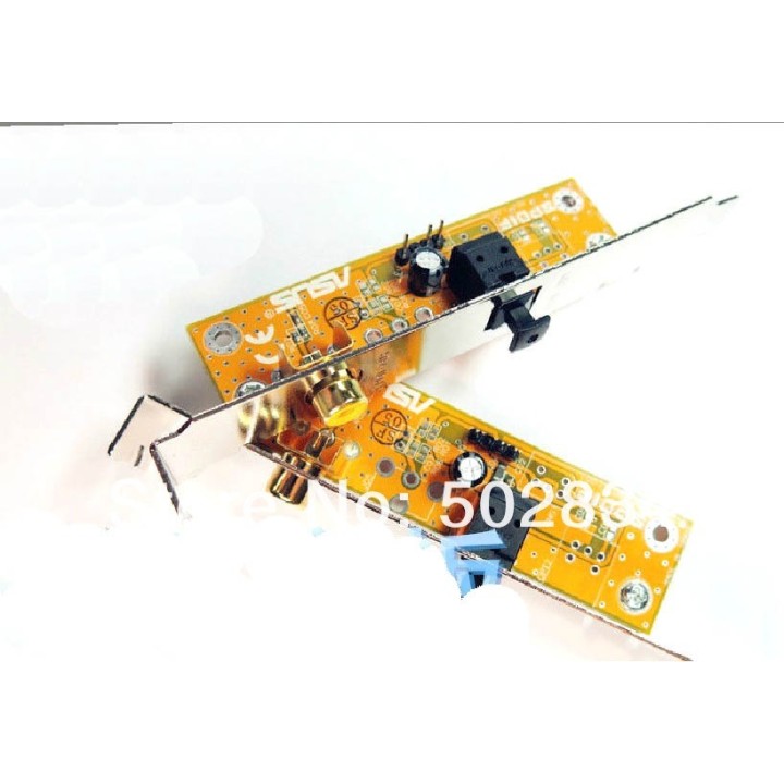 ASUS SPDIF OUT Optical and RCA Out Plate Cable Bracket Coaxial digital audio output for Gigabyte ASUS MIS Foxconn Motherboard