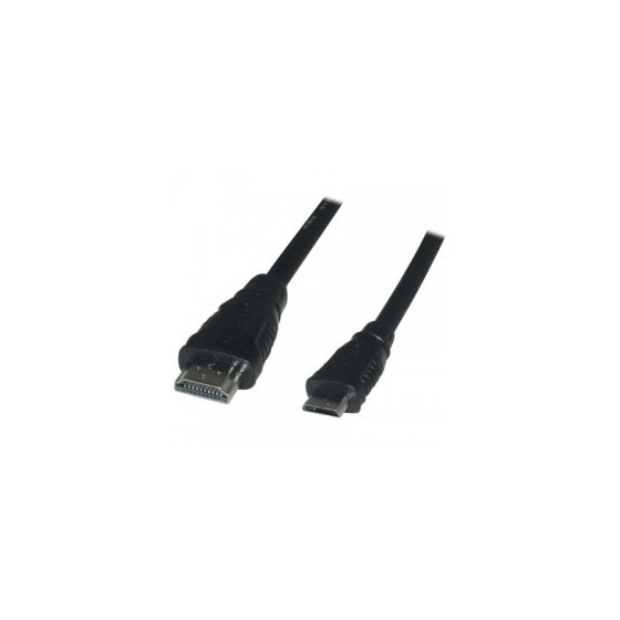 Καλώδιο HDMI αρσ. σε HDMI mini αρσ 1,5 μέτρο μαύρο 