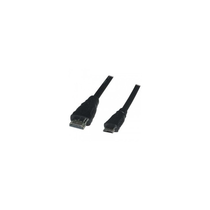 Καλώδιο HDMI αρσ. σε HDMI mini αρσ 1,5 μέτρο μαύρο 