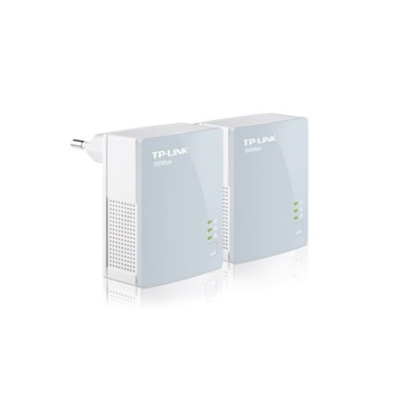 TP-LINK PA411KIT AV500 Mini Powerline Ethernet Adapter Kit,500Mbps Fast Ethernet, μεταφοράς δεδομένων έως και 500Mbps(2τμ)