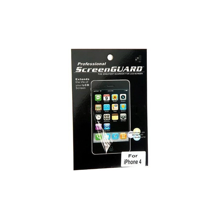 Προστατευτικό Οθόνης με πανάκι της SCREEN GUARD για 4.3 οθόνη  ιδανικό για iphone 4