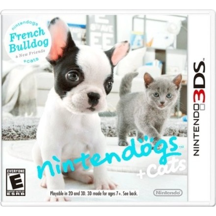 Nintendo 3DS Game - Nintendo - Nintendogs + Cats: French Bulldog & New Friends