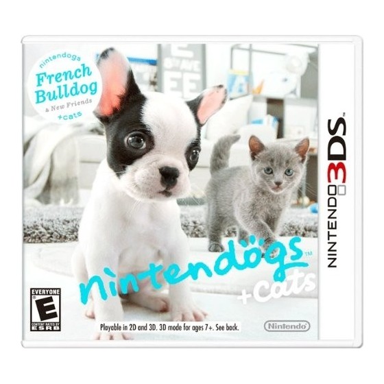 Nintendo 3DS Game - Nintendo - Nintendogs + Cats: French Bulldog & New Friends