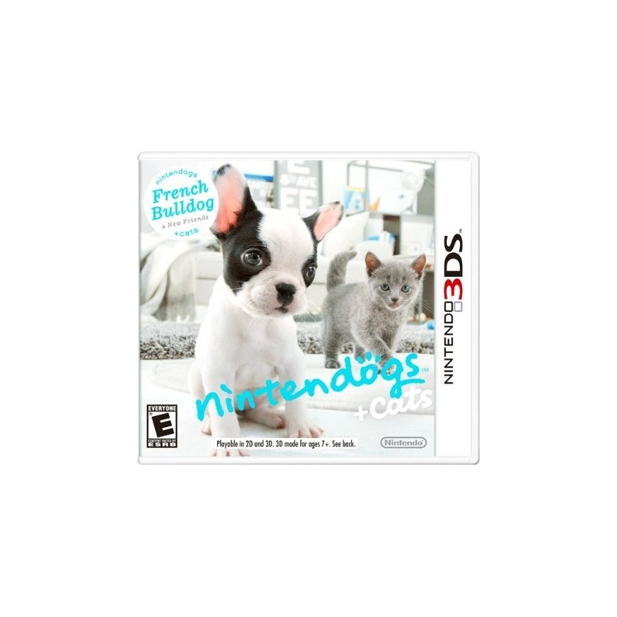 Nintendo 3DS Game - Nintendo - Nintendogs + Cats: French Bulldog & New Friends