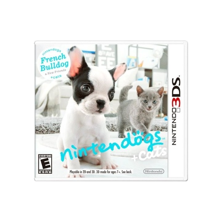 Nintendo 3DS Game - Nintendo - Nintendogs + Cats: French Bulldog & New Friends