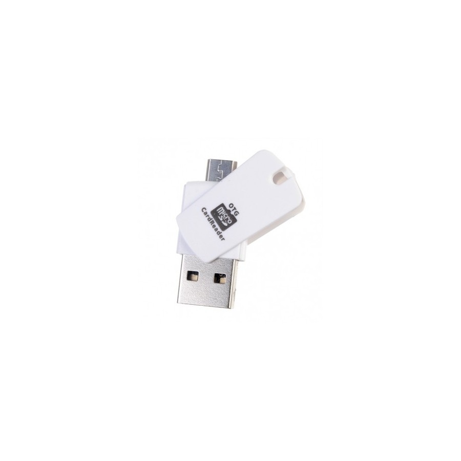 Mini 2-in-1 Micro USB OTG Adapter SD TF Card Reader  προσαρμογέα για να μεταφέρετε αρχεία μεταξύ του smartphone-tablet στο PC
