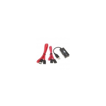 USB 2.0 to SATA/ESATA Adapter Dongle with Cables
