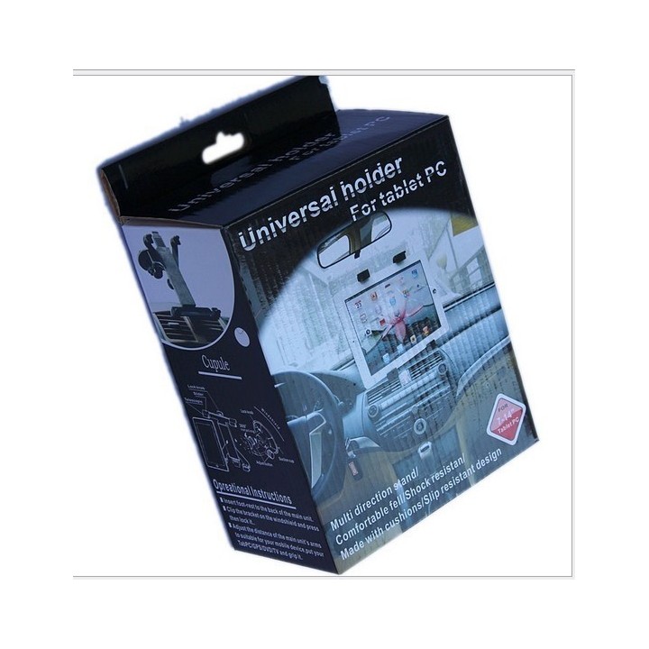 Universal Holder For tablet-PC  7-14' Βάση στήριξης tablet για το τζάμι του αυτοκινήτου. Για όλα τα tablet από 7 έως 14'