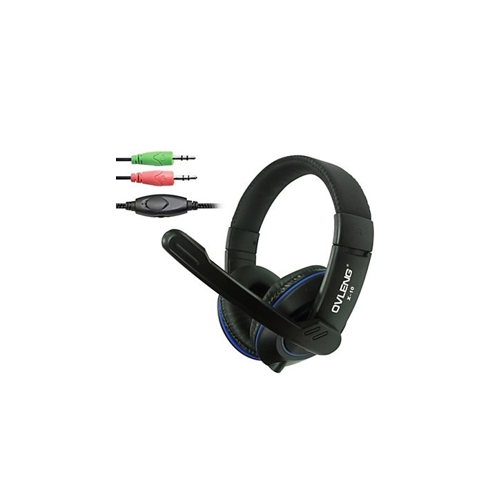          Ovleng x10 ακουστικά με μικρόφωνο για PC          ovleng x10 ακουστικά με μικρόφωνο για PC 