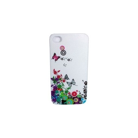 Back cover for Iphone 4 DeTech super slim 0.5mm pictures Θήκη κινητού με σχέδιο για το Iphone 4G
