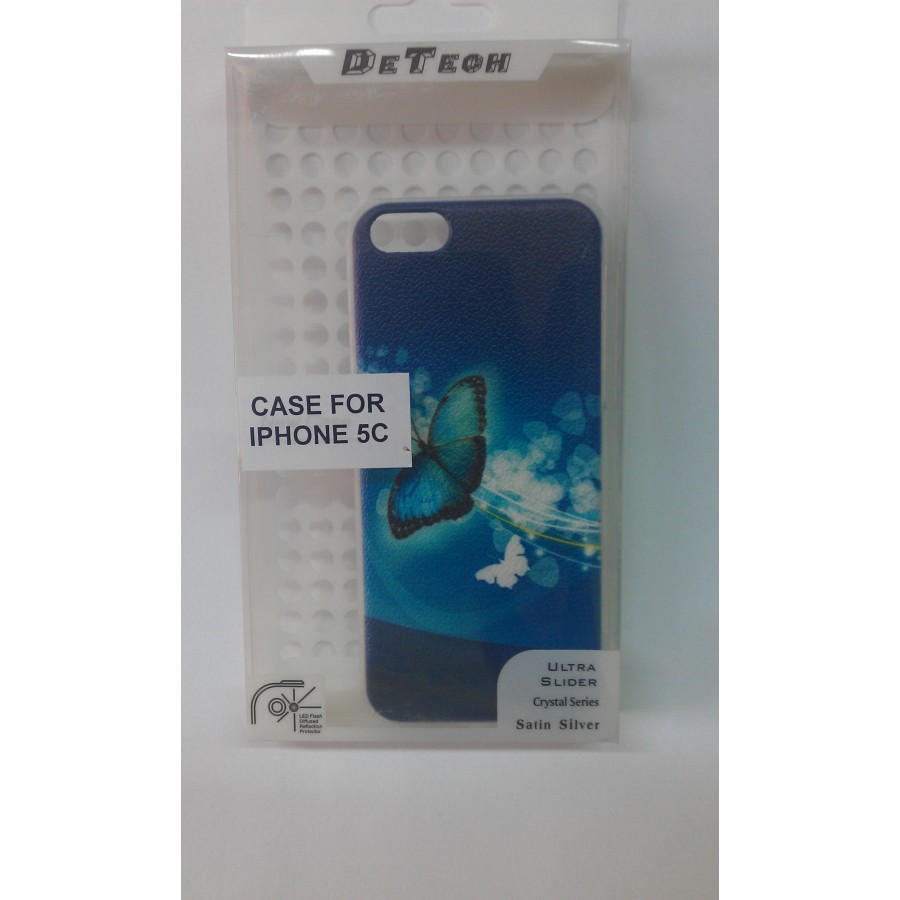 Back cover for Iphone 5C DeTech super slim 0.5mm pictures θήκη κινητού με σχέδιο για το Iphone 5C