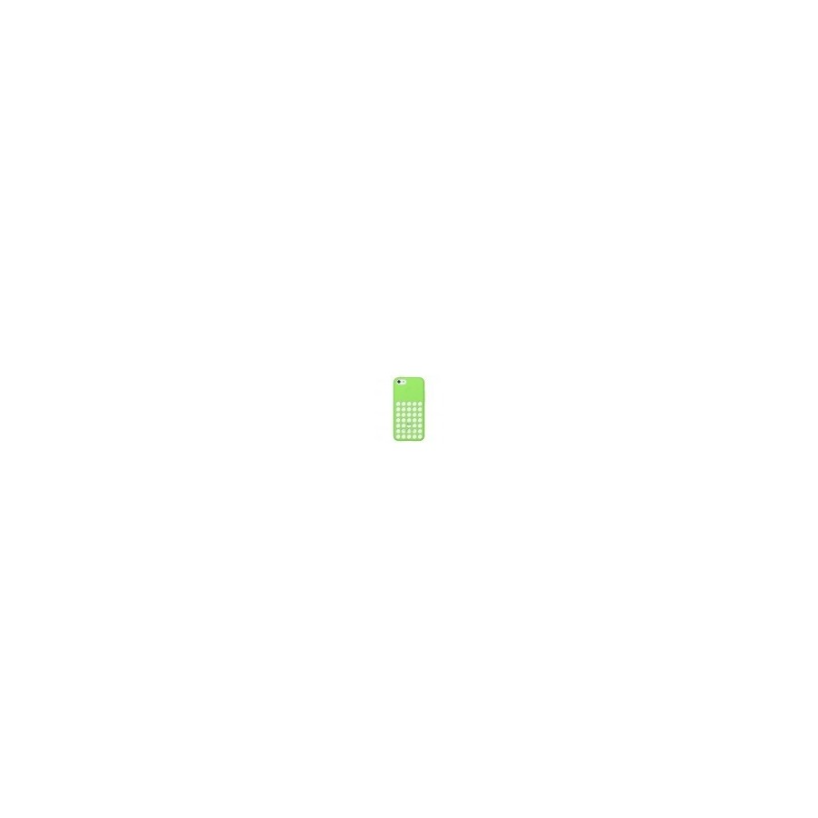 Back Silicone Iphone 5C DeTech with holes θήκη κινητού από σιλικόνη πράσινο χρώμα για το Iphone 5C