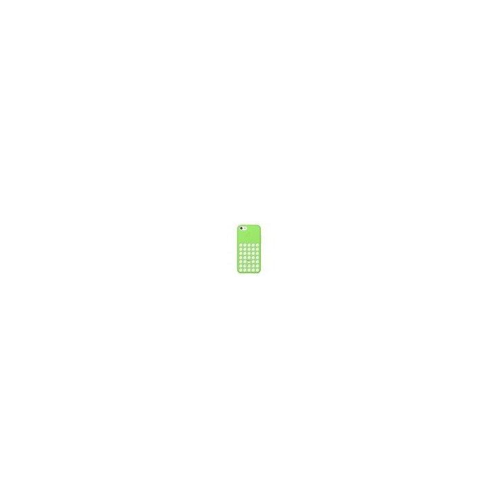 Back Silicone Iphone 5C DeTech with holes θήκη κινητού από σιλικόνη πράσινο χρώμα για το Iphone 5C