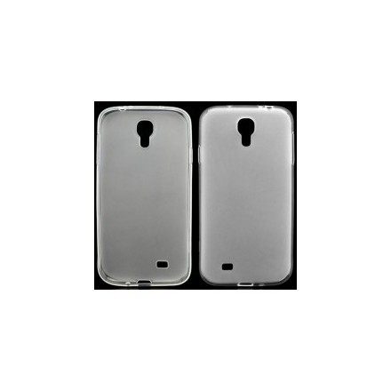 Back cover for SAMSUNG S4 i9500 DeTech super slim 0.35mm half transparent θήκη κινητού πίσω όψη για Samsung S4 i9500 White mat