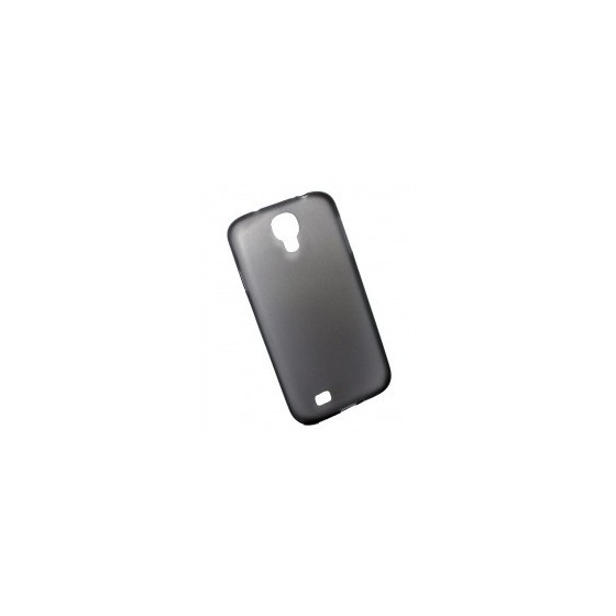 Back cover for SAMSUNG S4 i9500 DeTech super slim 0.35mm half transparent θήκη κινητού πίσω όψη για S4 i9500 σκούρο Γκρι 