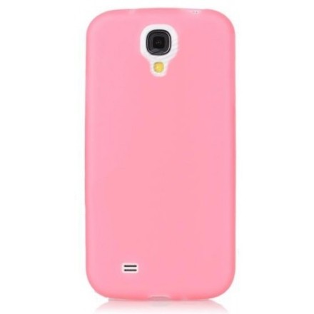 BBack cover for SAMSUNG S4 mini i9190 DeTech super slim 0.35mm half transparent θήκη κινητού πίσω όψη για S4 mini Ρόζ