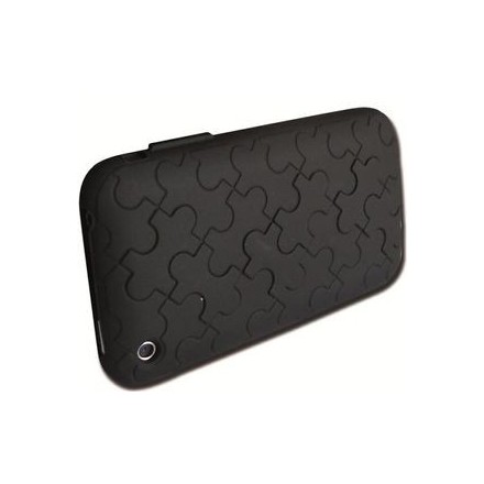 iphone 3G 3GS silicone case puzzle NILOX θήκη σιλικόνης μαυρη