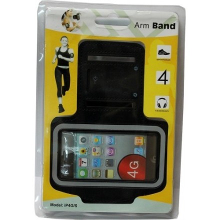  Θήκη για το χέρι / μπράτσο για το iPhone 4/4S ή για άλλα κινητά ίδιου μεγέθους και για mp3-mp4