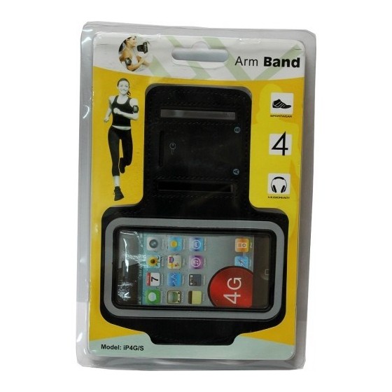 Θήκη για το μπράτσο Arm Band για το iPhone 4/4S/4G ή για άλλα κινητά ίδιου μεγέθους και για mp3-mp4 και χώρο για κλειδάκι