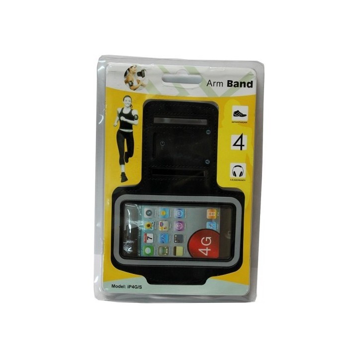  Θήκη για το χέρι / μπράτσο για το iPhone 4/4S ή για άλλα κινητά ίδιου μεγέθους και για mp3-mp4