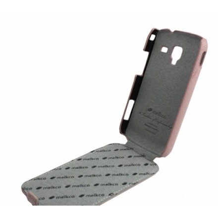 Leather Griffin Samsung Galaxy S III Mini I8190 Pink Θήκη κινητού δερμάτινη σε χρώμα Ρόζ