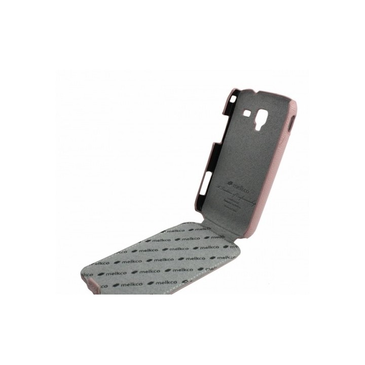 Leather Griffin Samsung Galaxy S III Mini I8190 Pink Θήκη κινητού δερμάτινη σε χρώμα Ρόζ