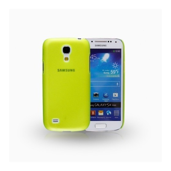 Back cover "JZZS" for Samsung S4 mini/i9190 + Lcd Protector θήκη κινητού πράσινη και προστατευτικό οθόνης