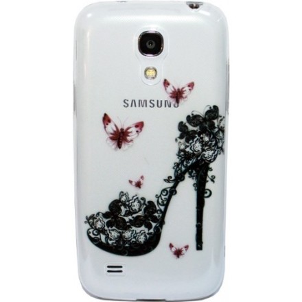 Ultra thin 3,5mm Silicon with a picture for Samsung S 4 mini θήκη κινητού με σχέδιο για το Samsung S4 mini