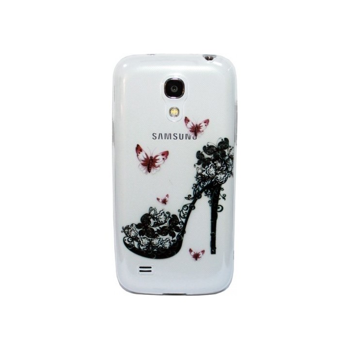 Ultra thin 3,5mm Silicon with a picture for Samsung S 4 mini θήκη κινητού με σχέδιο για το Samsung S4 mini