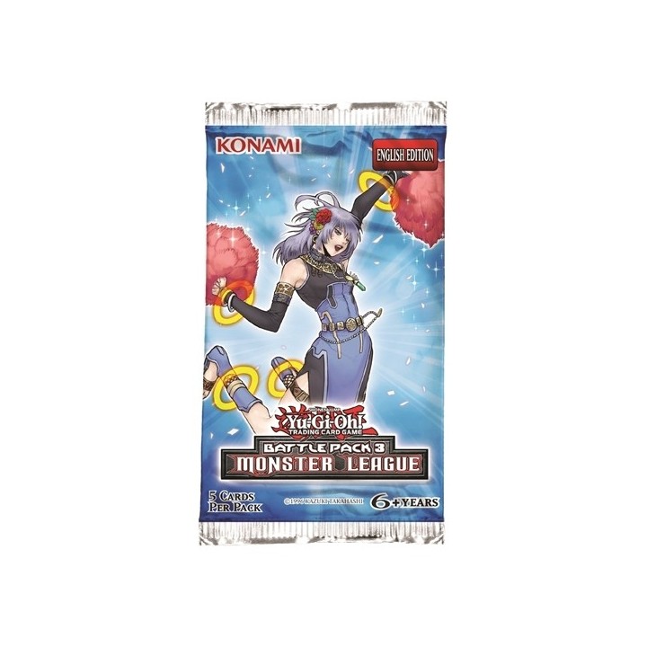 YGO: BATTLE PACK 3- MONSTER LEAGUE BOOSTER - Φακελάκι