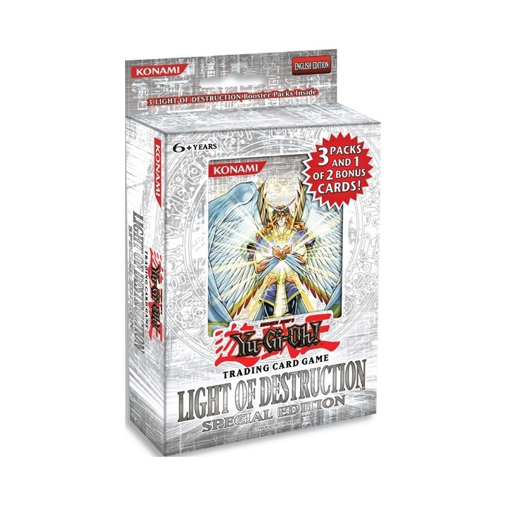 Light of Destruction Special Edition 1 Ultra Rare κάρτα  και τρία boosters Ligth of Destruction