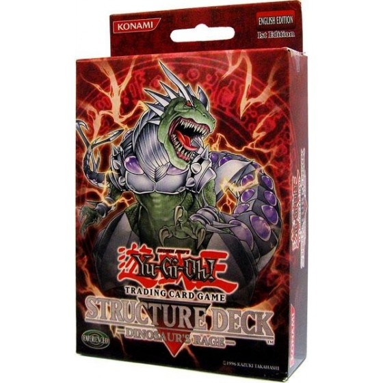 Yu-Gi-Oh Dinosaurs Rage Structure Deck-Τράπουλα