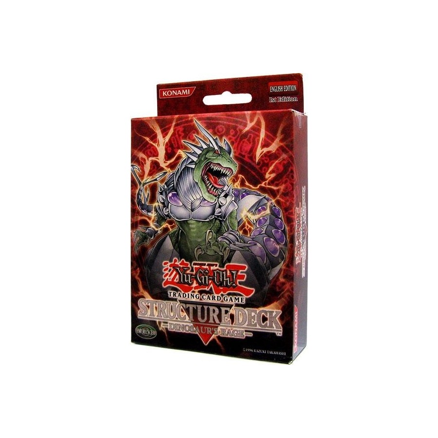Yu-Gi-Oh Dinosaurs Rage Structure Deck-Τράπουλα