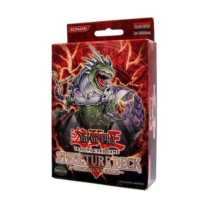Yu-Gi-Oh Dinosaurs Rage Structure Deck-Τράπουλα