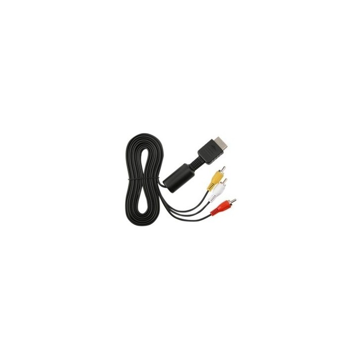 ony Playstation Official AV Composite cable PS2,PS3 - Καλώδιο AV SONY για Playstation 3,και 2 σε σακουλάκι