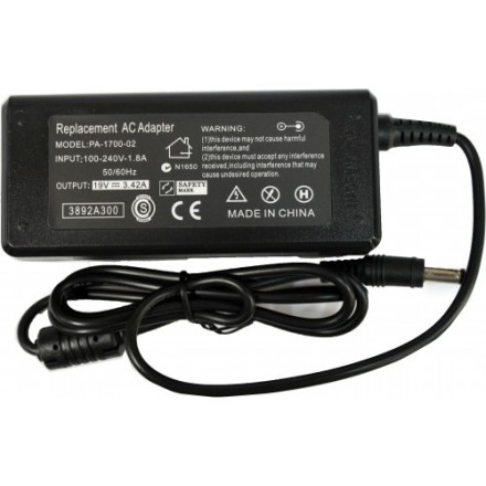 ADAPTER 19V 3.42A for ACER 5.5mm 2.5 Τροφοδοτικό για Laptop ACER
