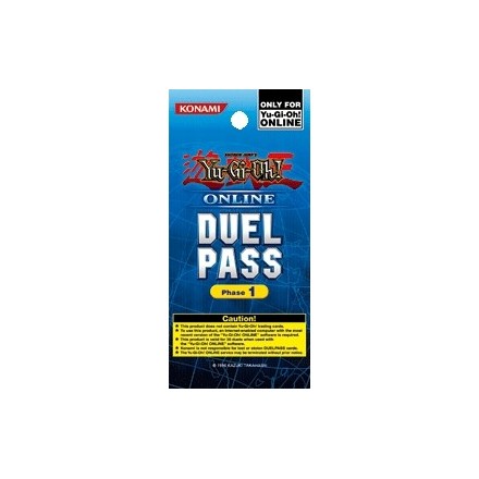YU-GI-OH  ONLINE DUEL PASS