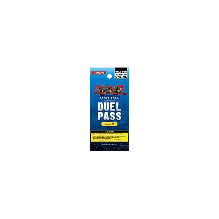 YU-GI-OH  ONLINE DUEL PASS