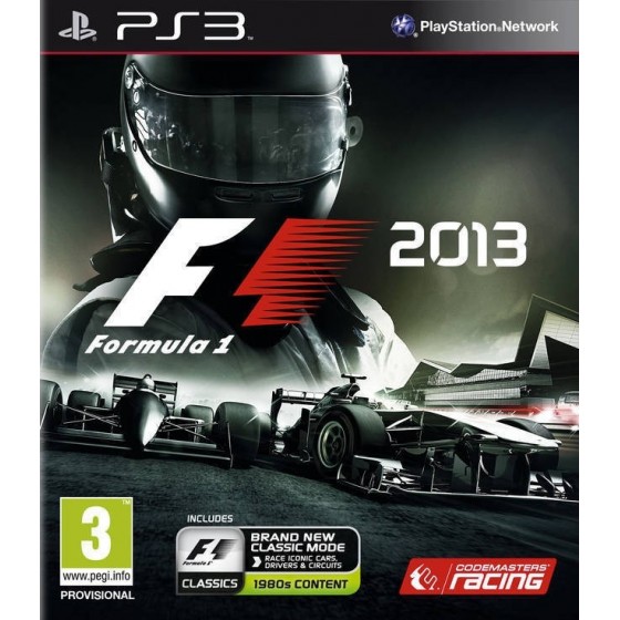 F1 2013 PS3 GAMES Used-Μεταχειρισμένο