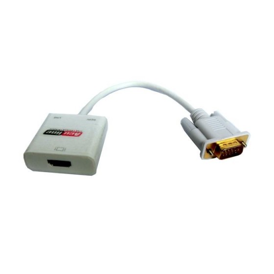 VGA to HDMI Converter Aculine AD-047 συνδέστε συσκευές VGA σε συσκευές HDMI. ﻿﻿