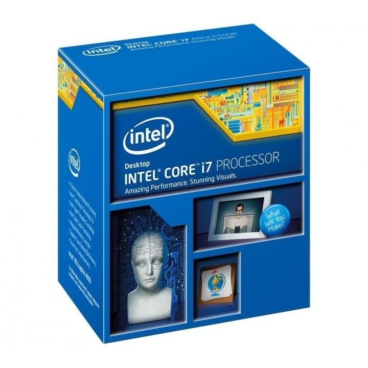 Intel Core i7-4770K (8MB cache, 3:50 GHz Turbo 3.90 GHz) Boxed - Socket 1150