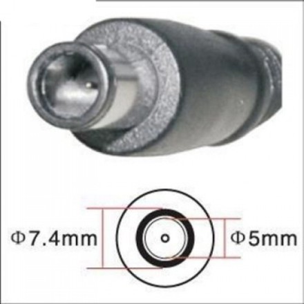 Τροφοδοτικό Adapter DeTech for HP 90W 18.5V/4.9A ￠7.4*￠5.0 with pin inside