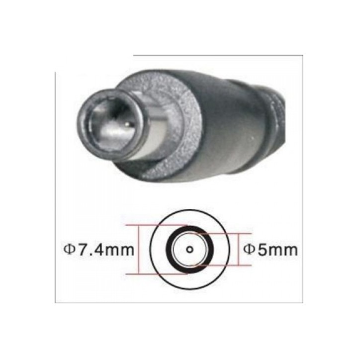 Τροφοδοτικό Adapter DeTech for HP 90W 18.5V/4.9A ￠7.4*￠5.0 with pin inside