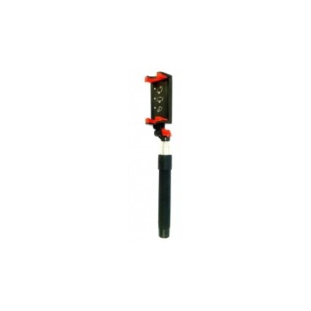 Self Stick with cable OEM Monopod Selfie Stick για iOS και Android Smartphones - χρώμα Μαύρο