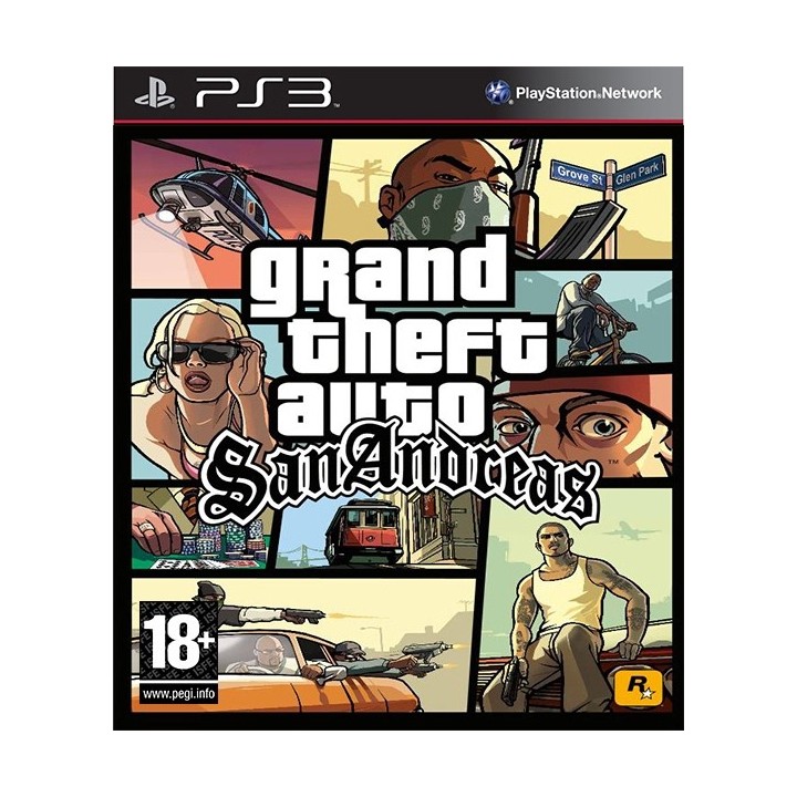 Grand Theft Auto San Andreas PS3 GAMES