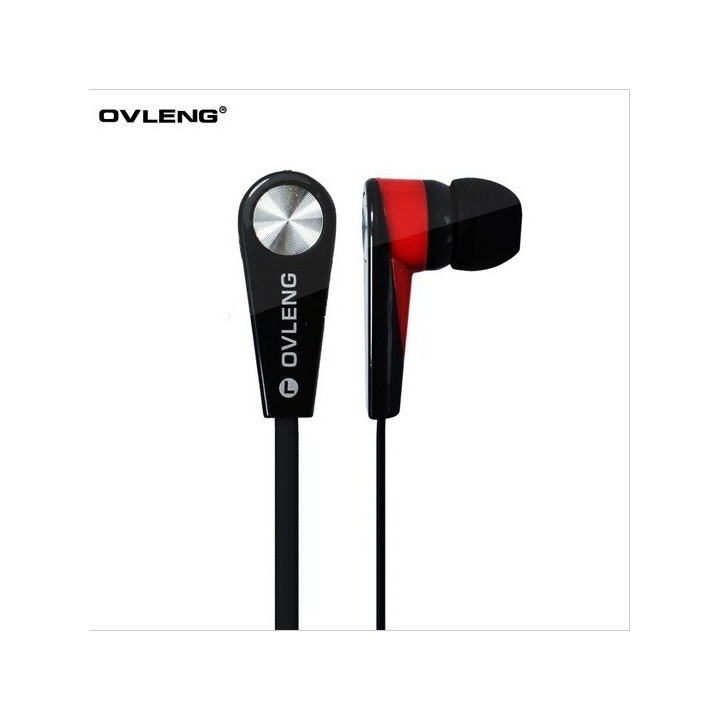 Ovleng Ακουστικά IP730 με Μικρόφωνο Ovleng IP730 for smartphone with a microphone, Audio, Black 